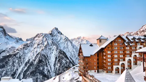 Luxury apartments in the mountains with scenic view